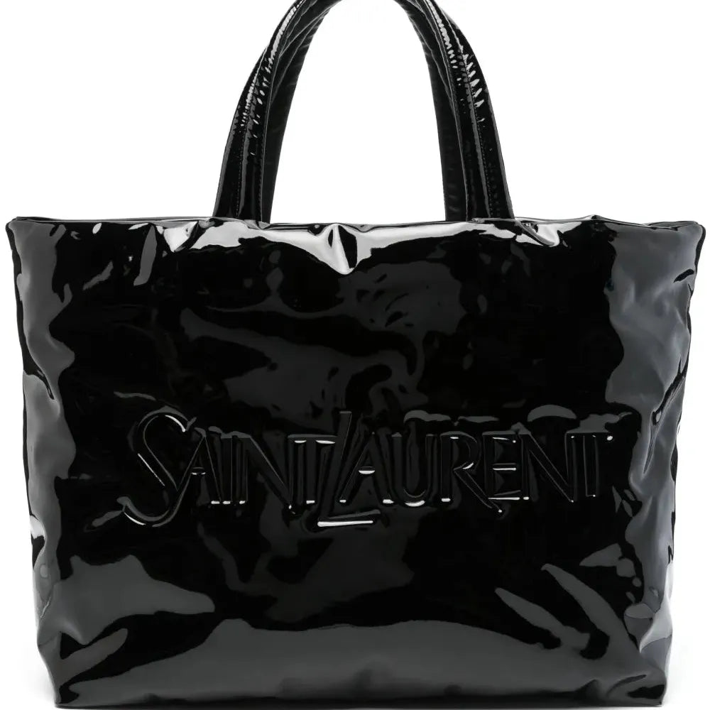 Yves Saint Laurent - Sac à main à logo embossé